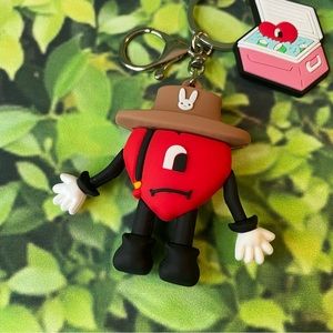 Bad Bunny ( VERANO SIN TI) Heart Keychain